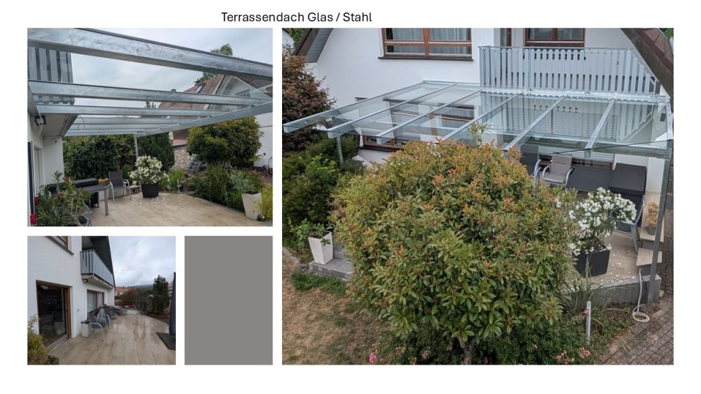 Glasdach Terrassendach